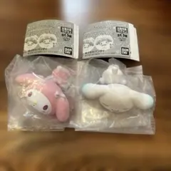 サンリオ　あたまこつんフィギュア　マイメロ　シナモロール　2点セット