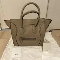 【未使用◎極美品】セリーヌ ラゲージ ハンドバッグ ミニ トートバッグ