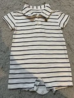 Baby GAPストライプ ポロロンパース 約60cm