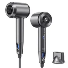 速乾ドライヤー 19m/s大風量 340g超軽量 マイナスイオン（未使用）