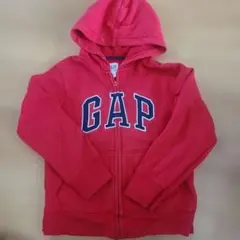 GAP フルジップパーカー 120cm レッド