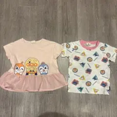 アンパンマン Tシャツ 半袖 ピンク 100cm まとめ売り