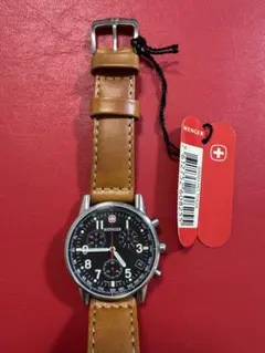 [希少性]・WENGER・コマンドクロノ・4石腕時計・7082X・青島・正規品のサムネイル