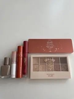 エチュード　クリオ　ロムアンド　　アイシャドウパレット　リップ　ネイル　セット