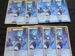 原神 七聖召喚 カード ランク2 中国限定 星2 等級2 エウルア