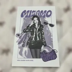 MISAMO POPUP ポストカードセット サナ