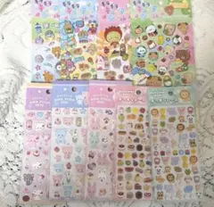 シールまとめ売り　9シートセット