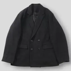 美品 relume 25AW ハイランドウール オーバージャケット L グレーのサムネイル