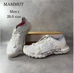 マムート Hueco Knit II Low スニーカー 26cm 極美品　白のサムネイル
