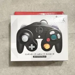 【新品未開封、純正品】ゲームキューブコントローラー スマブラブラック　箱付き