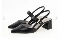 RANDA ランダ 新品 ゴールドパーツバックストラップパンプス