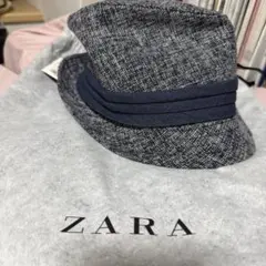 ギフトバッグ付ZARA MAN 中折れハット グレー系 Mサイズのサムネイル