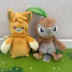 ポケモンセンター限定　ぬいぐるみ　パーモット　コノハナ