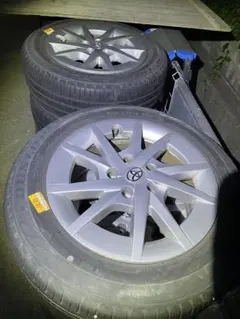トヨタ 純正15インチ ホイール＋夏用タイヤ4本セット　自宅処分品　格安　値引き トヨタ 純正15インチ ホイール＋夏用タイヤ4本セット 自宅処分品 格安