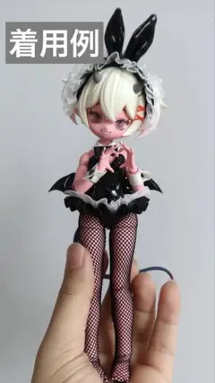 悪魔角 Cooze バニーガール服