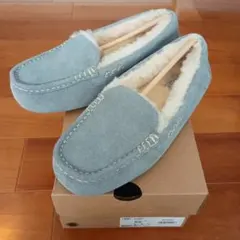 専用　UGG Ansley グレー　LGRY モカシン スリッポン 8D