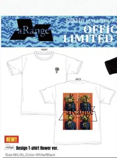 DISH// aRange Tシャツ 白 XLサイズ フラワーver. - メルカリ