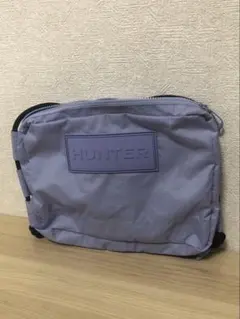 HUNTER サコッシュ ショルダーバッグ ライトパープル