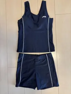 FILA 水着 上下セット ネイビー　170