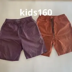 GLOBAL WORK kids男の子ハーフパンツ2枚セット