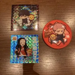 キャラクターシール・バッジセット　鬼滅の刃