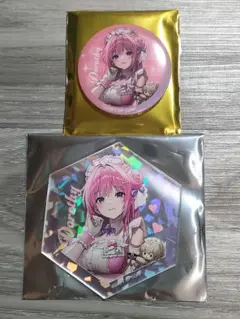 勝利の女神 NIKKE andgallery限定 コースター＆缶バッジ ドロシー