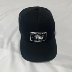 Columbia 黒 キャップ　マウンテンロゴ