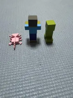 Minecraftキャラクター3体セット