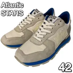 Atlantic STARS VEGA ホワイト/ブルー 42　スニーカー 27のサムネイル