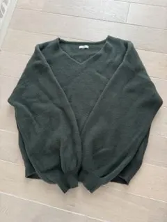 【ITEMS URBAN RESEARCH♡】ダークグリーン♡ふわふわ♡ニット♡