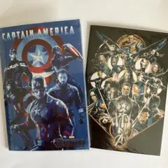 アベンジャーズ＆キャプテンアメリカ 蒔絵ステッカー セット 【未開封、匿名配送】