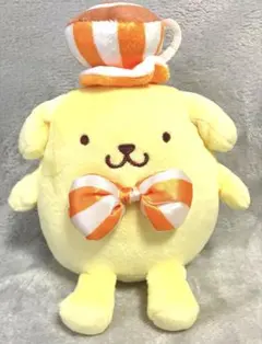 サンリオ　ポムポムプリン　ぬいぐるみマスコット