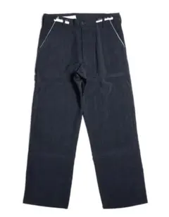 sulvam サルバム スリムパンツ レイヤード 切りっ放し パンツ