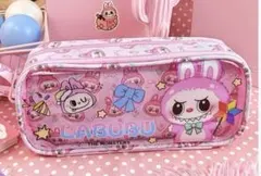 LABUBU 二層式筆箱 キャラクター柄