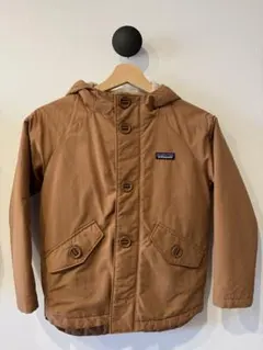 パタゴニア　キッズコート　キャメル