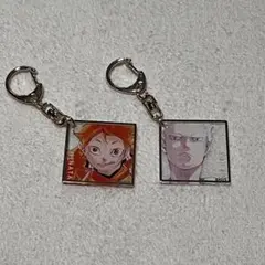 ハイキュー ジャンプショップ 色紙風アクリルキーホルダー 第一弾 日向 青根