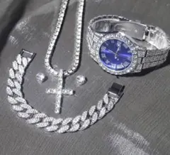 【全身キマる】フル装備ブリンブリン6点セット｜時計＆ネックレス他／即戦力◎