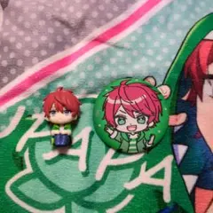 カラフルピーチじゃぱぱまちぼうけ缶バッチ