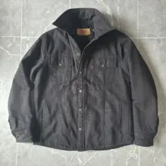美品 Levi's 70602 中綿キルティング シャツジャケット 黒