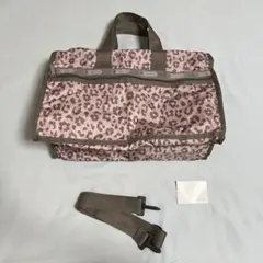 レスポートサック☆ミディアムウィークエンダー（ピンク レオパード）ボストンバッグ