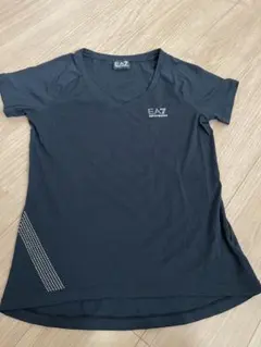 エンポリオ　アルマーニ　Tシャツ　黒　M EA7ロゴTシャツ
