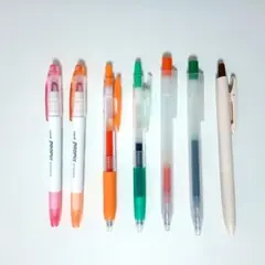 ボールペンセット 無印良品 uni juice SARASA PILOT