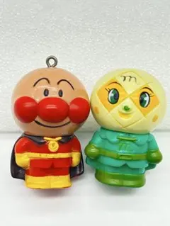 アンパンマン メロンパンナ キーホルダー付きフィギュア　2個セット