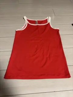 ディーゼル 赤 タンクトップ M