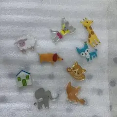 立体シール　どうぶつ