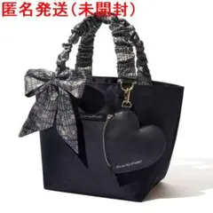 ★ジルスチュアート【マルチトートバッグ・スカーフ・ ハート形ポーチ 3点セット】