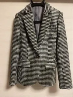 Harris Tweed チェック柄 テーラードジャケットのサムネイル