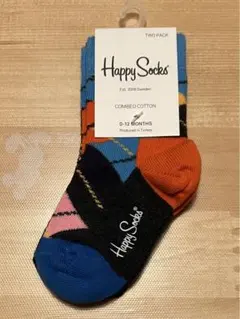 Happy Socks ベビー靴下　2足セット