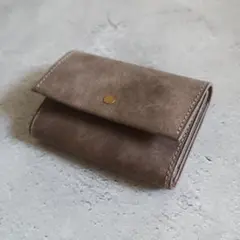 【即納品】ガバっと開くミニ財布　フルハンドメイド　マルゴー 即納品】ガバっと開くミニ財布 フルハンドメイド マルゴー - メルカリ