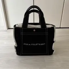 JILL by JILLSTUART ブラックトートバッグ フリルトート